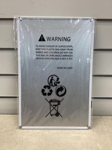 8x12 metal sign