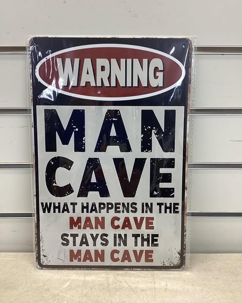 8x12 metal sign