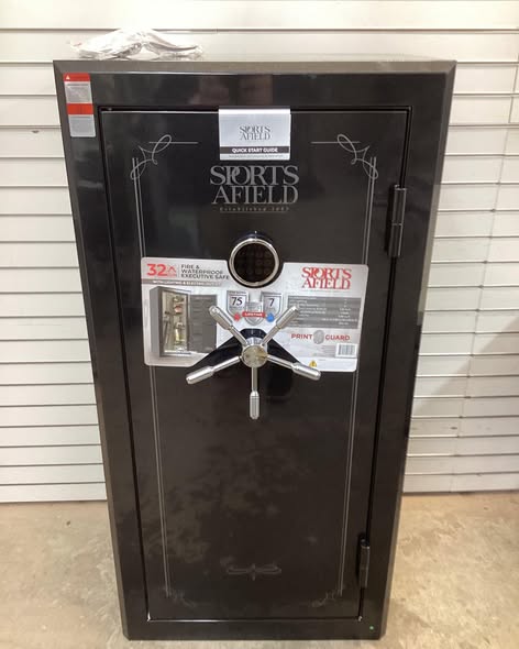 Sports Afield 32-Gun Fireproof and Waterproof Safe with Electronic Lock