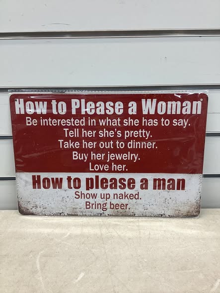 8x12 metal sign