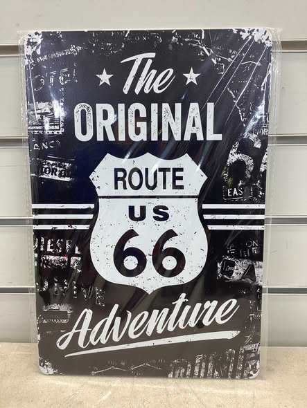 8x12 metal sign