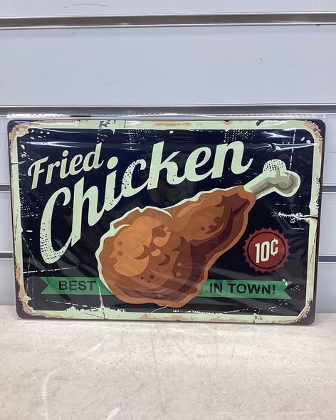 8x12 metal sign