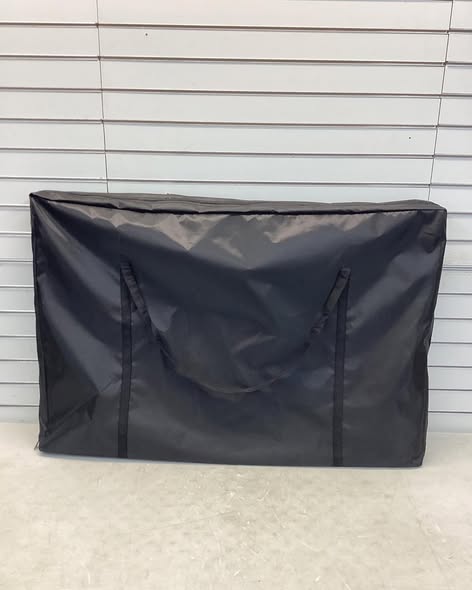 Gymax 84'' x 42'' 10-Player Foldable Padded Poker Table Top w/ Carrying Bag Cup Holders Green