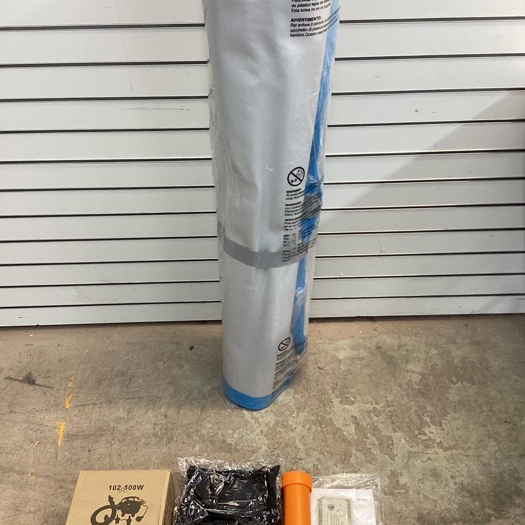 Inflatable Gym Mat with Electric Pump for Yoga.