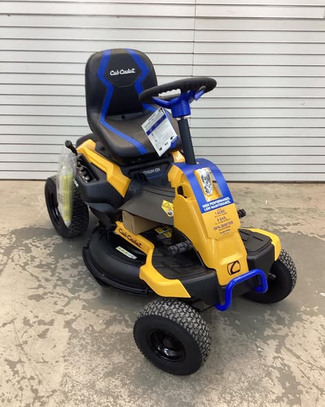Cub Cadet 30 in. 56-Volt MAX 30 Ah Battery Lithium-Ion Electric Drive Cordless Riding Lawn Tractor with Mulch Kit Included