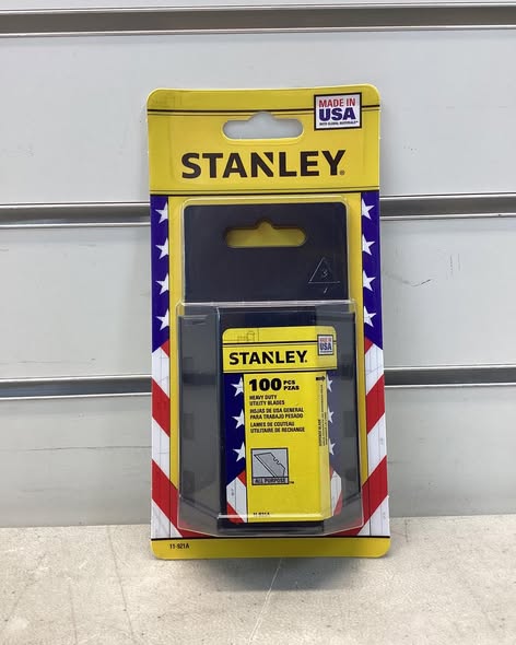 Stanley General Purpose Heavy-Duty Utility Blades (100-Pack)