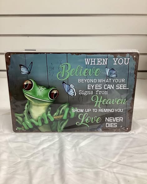 8x12 Metal Sign
