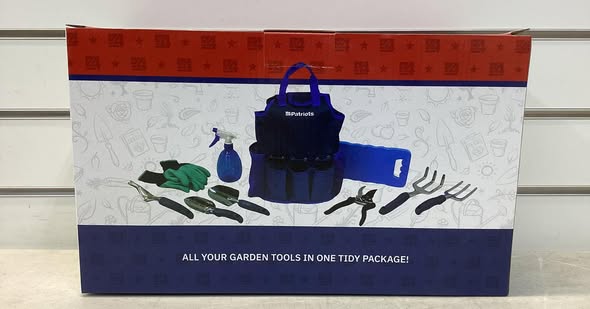 4Patriots Gardening Tool and Storage Set
