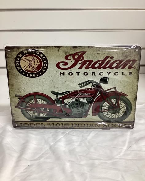 8”x 12” metal sign