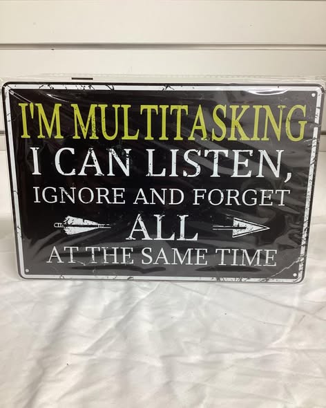 8”x 12” metal sign