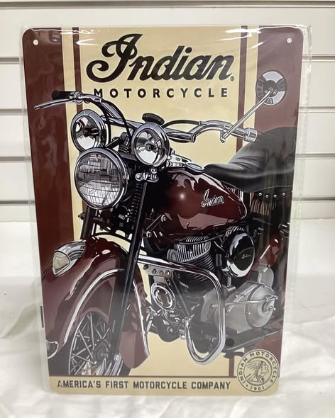 8”x 12” metal sign