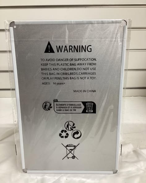 8x12 Metal Sign