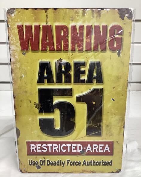 8x12 Metal Sign