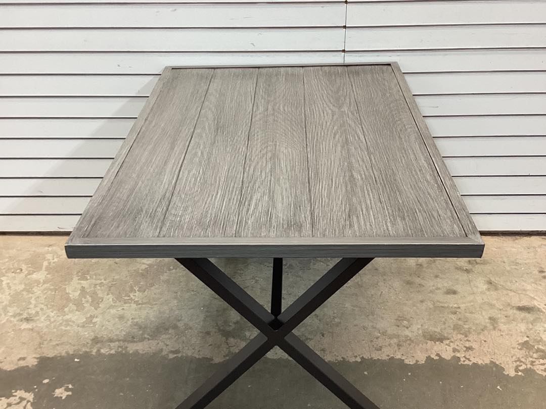 Hampton Bay Grayson aluminum chow table