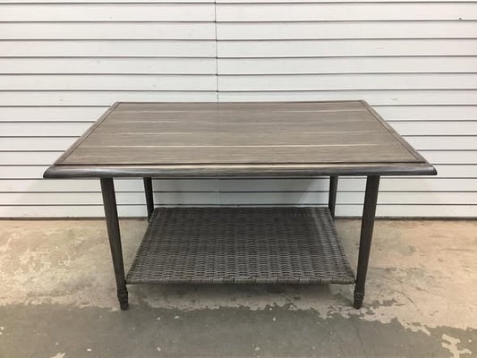 Hampton Bay Windsor Steel Outdoor Coffee Table (Brown)