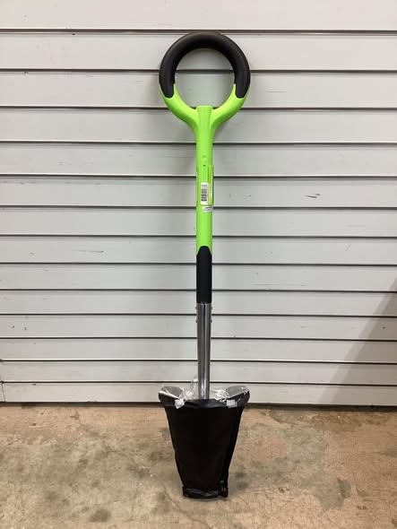 Radius Garden 41 in., 8 in. Original Green PRO Stainless Steel Garden Transplanter