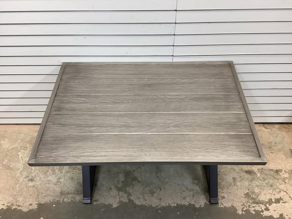 Hampton Bay Grayson aluminum chow table