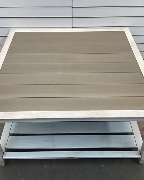 Hampton Bay Marina Point 3’ X 3’ Outdoor Chat Table