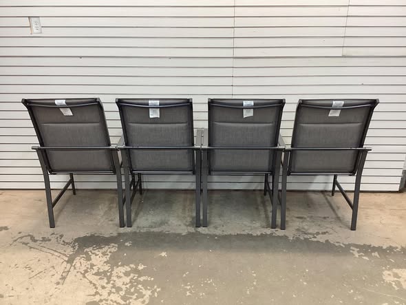 Hampton Bay Ashbury Stationary Chair Set of 4