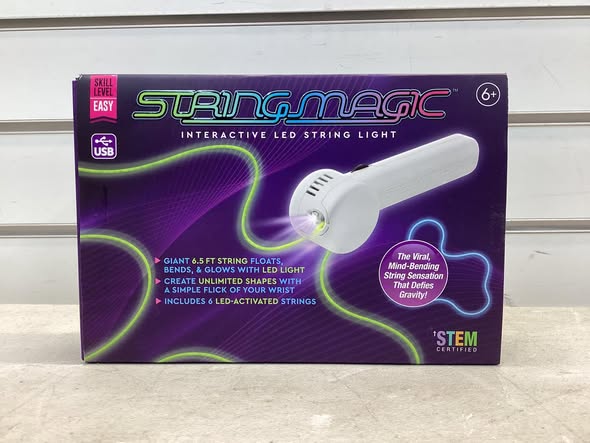Stringmagic Interactive Led String Light String Magic Interactive LED String Light Toy – Waldyn Liquidators