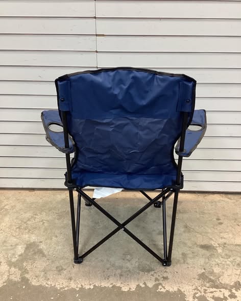 Folding Lawn Chair with Cupholders and Storage Bag