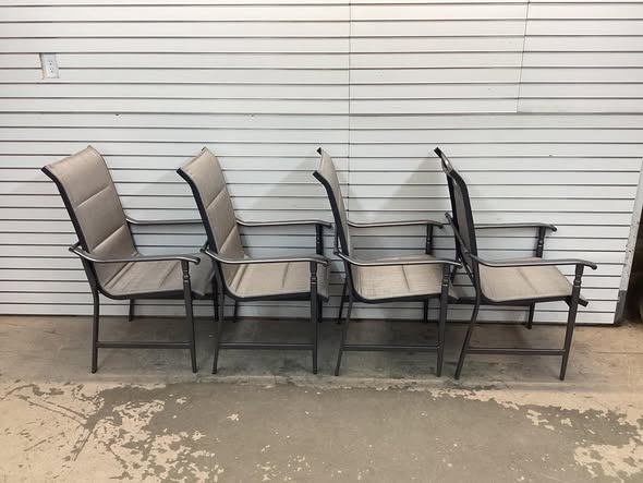 Hampton Bay Ashbury Stationary Chair Set of 4