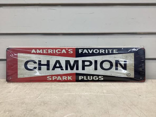 4”x16” metal sign