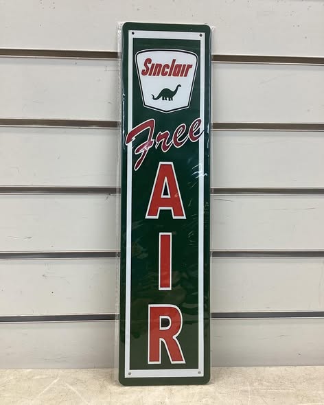 4”x16” metal sign