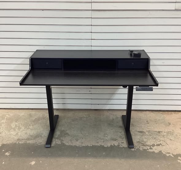 ErGearvElectric Standing Desk with Drawers, 48″ x 24″