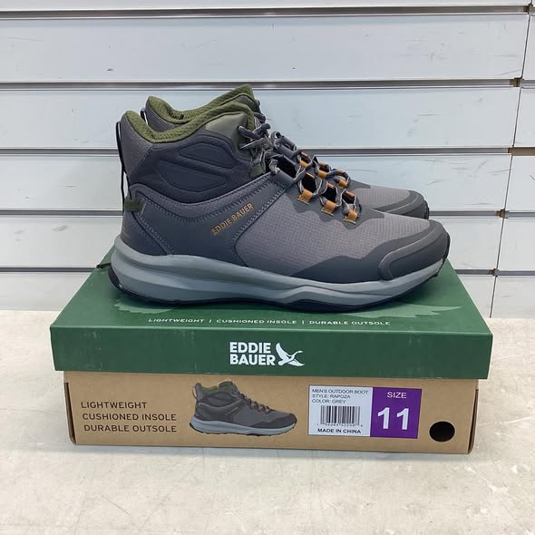 Eddie Bauer Men's Outdoor Sneaker Boot - Size 11
