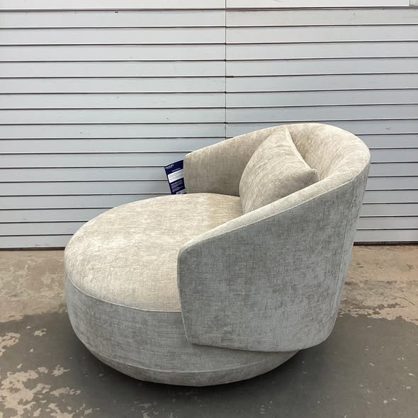 Cole & Rye Oversized Swivel Chair