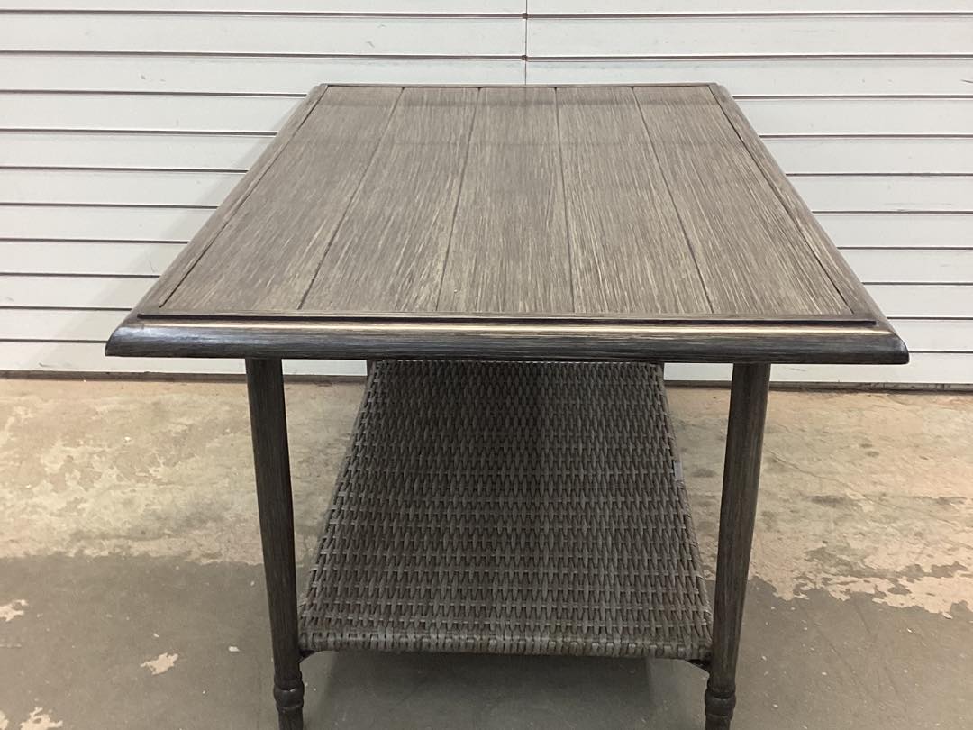 Hampton Bay Windsor Steel Outdoor Coffee Table (Brown)