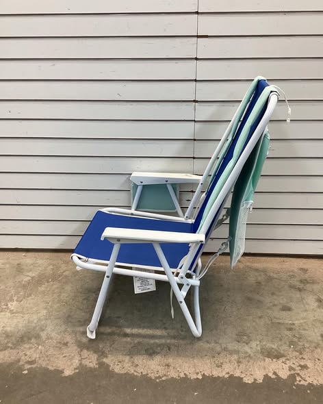 Outdoor Portable Backpack Beach Chair White - Sun Squad