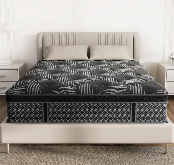 Alwyn Home Queen Size 10" Medium Hybrid Memory Foam Mattress