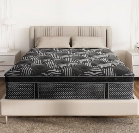 Alwyn Home Queen Size 10" Medium Hybrid Memory Foam Mattress