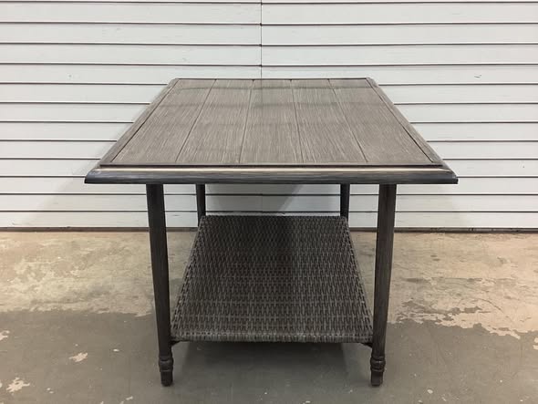 Hampton Bay Windsor Steel Outdoor Coffee Table (Brown)