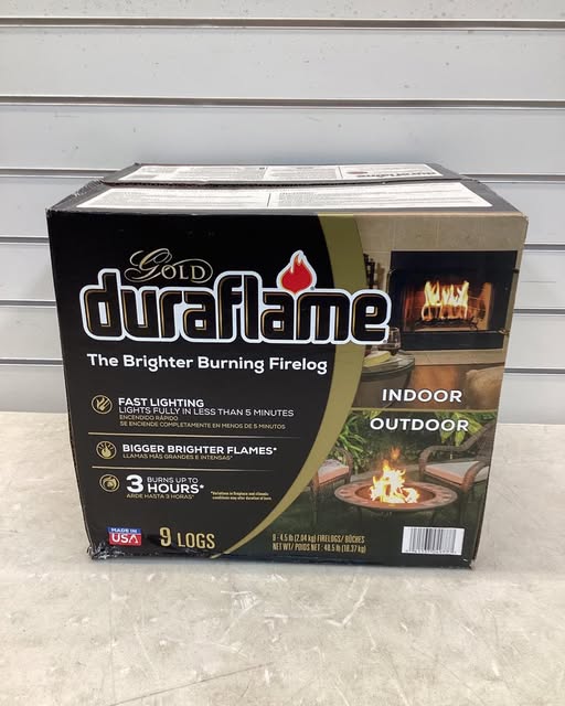 Duraflame Gold Ultra-Premium 4.5 lb. Firelogs, 9-pack Case 3-Hour Burn