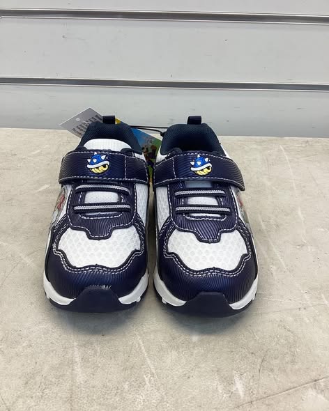 super Mario Toddler Boys Light-Up Athletic Sneaker size 8