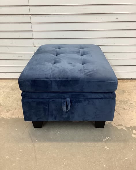 Shavera Upholstered Multifunctional Removeable Storage Ottoman