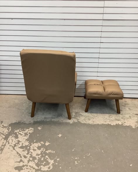 Maybery 44.1''Wide Modern Soft Upholstered Standard Reclining Accent Chair With Ottoman