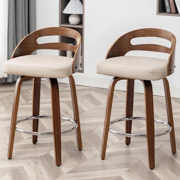 Mahtab Swivel Counter & Bar Stools (Set of 2)