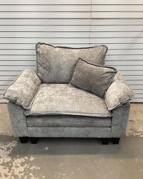 53" Comfy Cloud Couch Deep Seat Sofa Chair With Throw Pillow For Living Room Bedroom