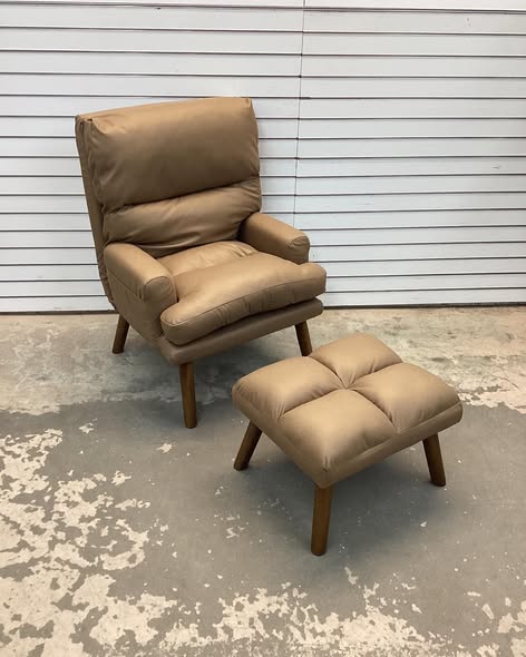 Maybery 44.1''Wide Modern Soft Upholstered Standard Reclining Accent Chair With Ottoman