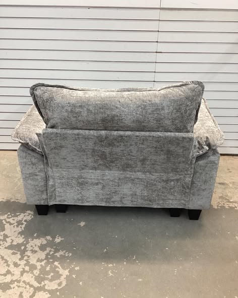 53" Comfy Cloud Couch Deep Seat Sofa Chair With Throw Pillow For Living Room Bedroom