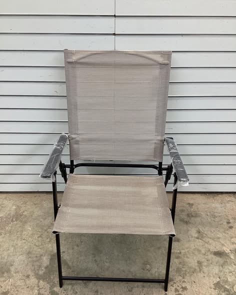 Room Essentials Sling Folding Patio Chair Tan