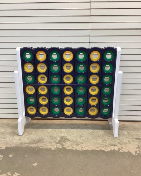 Jumbo 4-to-Score Giant Game Set with 42 Jumbo Rings and Quick-Release Slider
