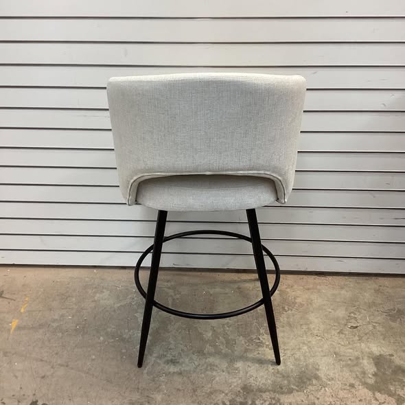 Audrey 26''H Swivel Counter Stools With Metal Frame