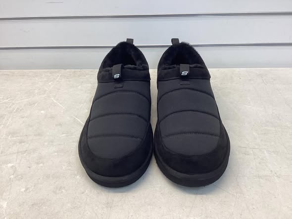 Skechers Men's Lightweight Slip-On House Shoe with Luxe Foam Insoles - Size 12