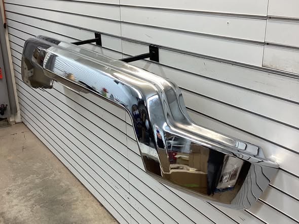 Replacement for Silverado 1500 2022 2023 2024 Front Bumper Cover Chrome w/o Sensor Holes