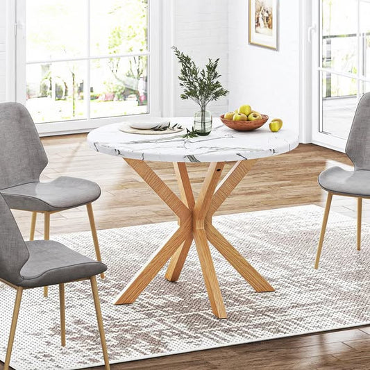 Breshia 40" Round Dining Room Table